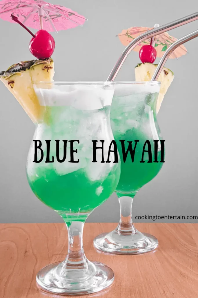 blue hawaii pin